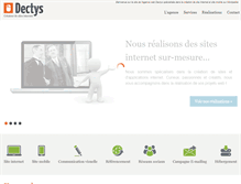 Tablet Screenshot of dectys.com